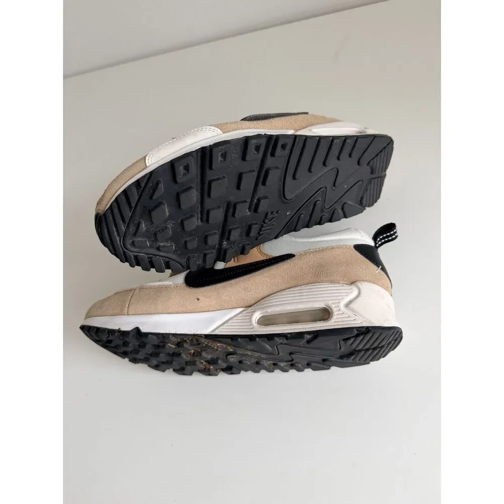 Nike Air Max 90 Futura Phantom Sanddrift Black Sneakers Women's Size 8